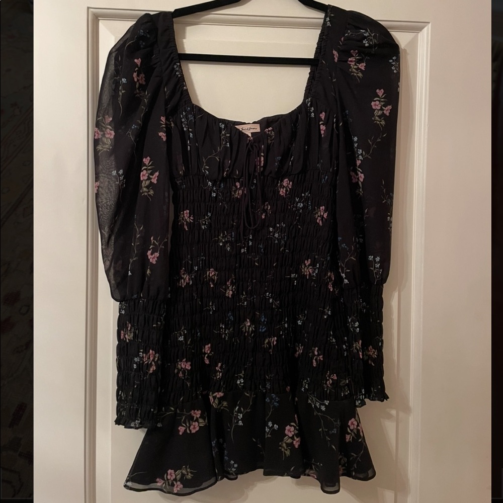 For Love & Lemons Black Dress
